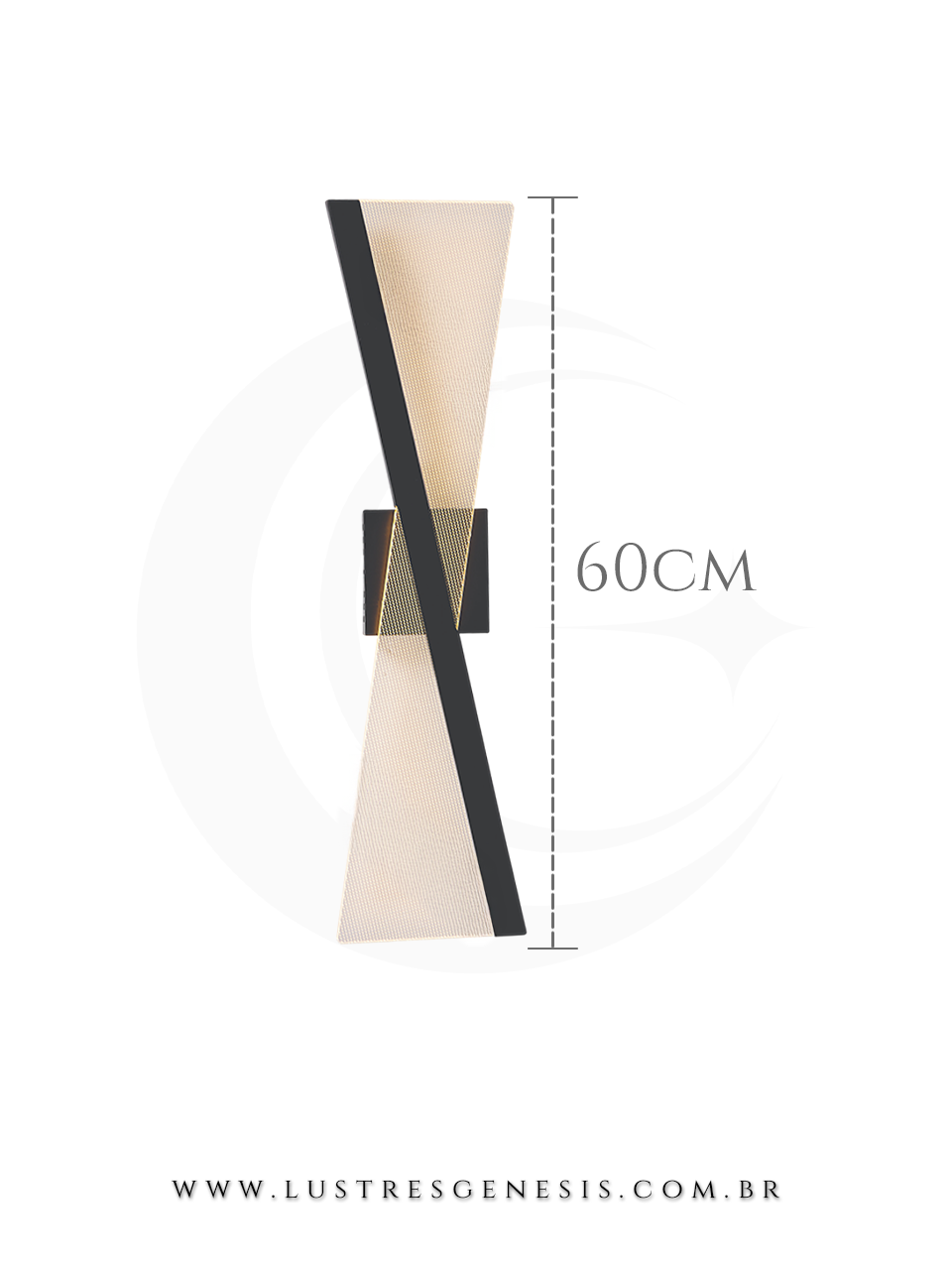 Arandela de Parede Moderna 10W Bivolt Acabamento Premium